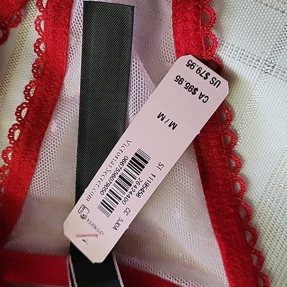 NWT VS Strappy Bow Mesh Bra - Picture 7 of 10